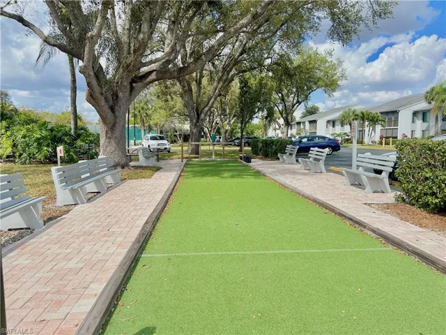 Surrounding community featuring a bocce ball area