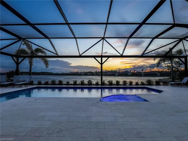 Pool at Dusk