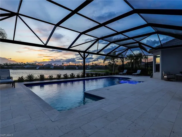 Pool at Dusk