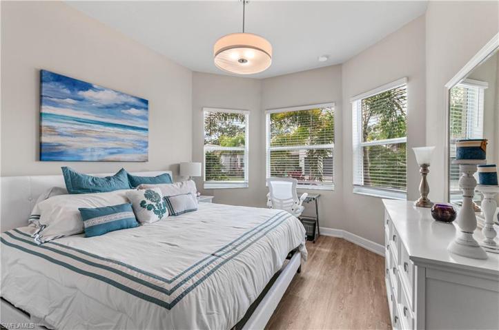 Large bedroom with king bed