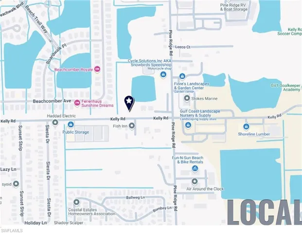 Map of property location