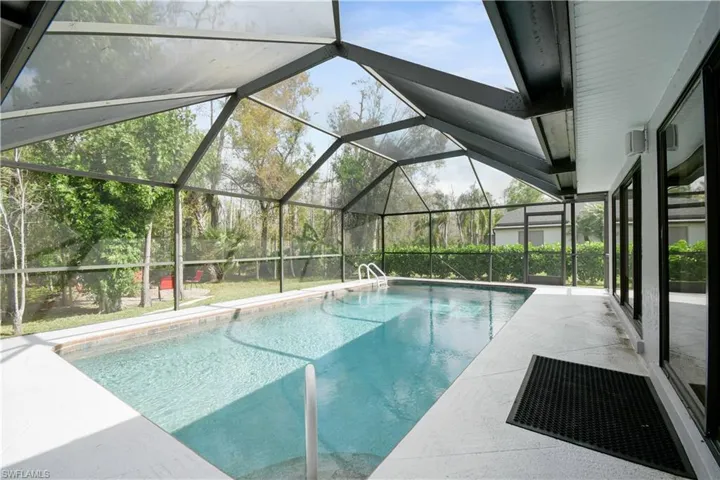 heated pool