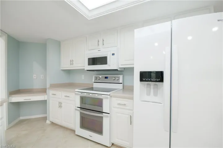 kitchen with desk