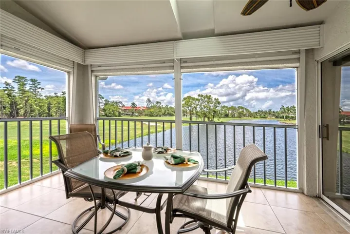 Sunroom featuring plenty of natural light