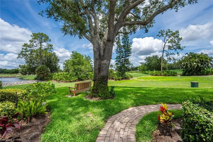 View of yard featuring a water view