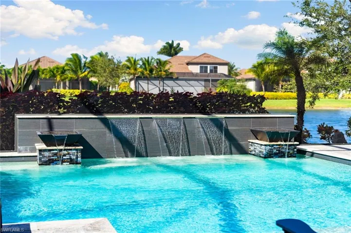 View of outdoor pool