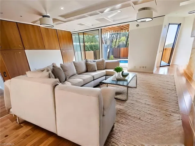 Virtually Staged Living Room