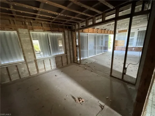 Partially renovated interior awaiting your personal touch - Virtually Edited Image