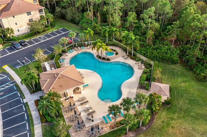 Palazzo commuity pool is located just across the street