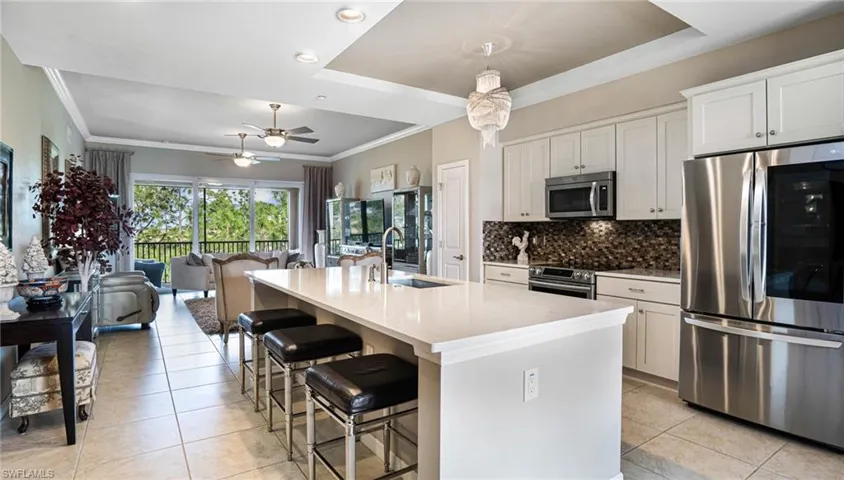 Salerno model offers great entertainment space.