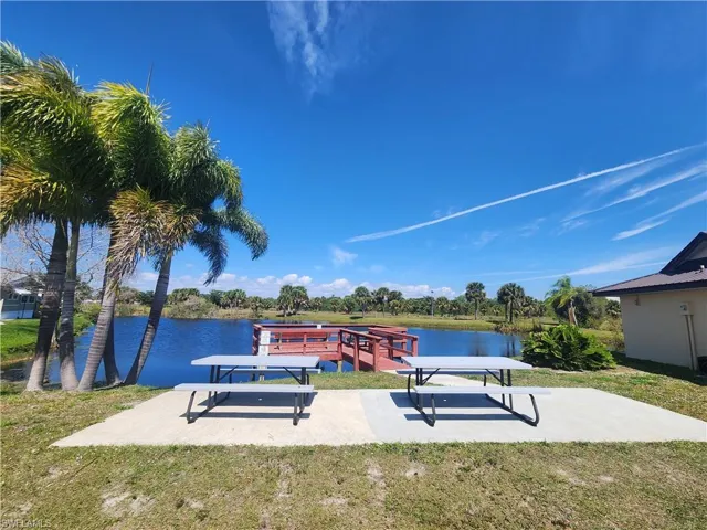 Private Lake with fishing dock