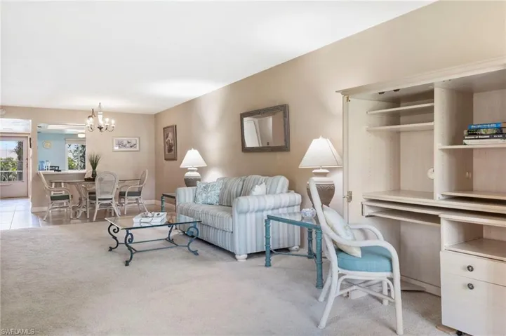 Fully furnished down to the coffee cups