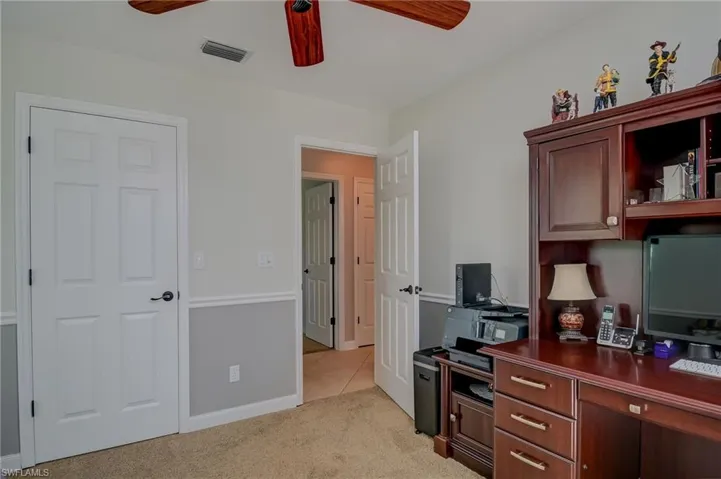 Third Guest Bedroom and closet