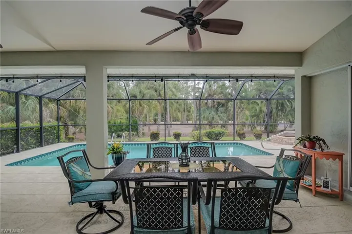 Covered patio