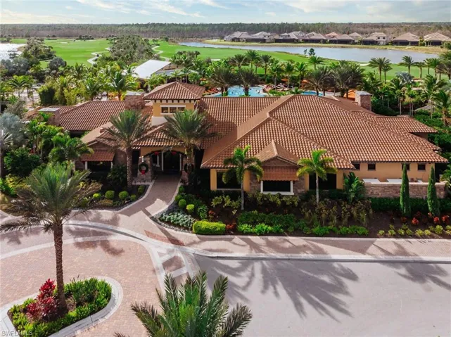 Clubhouse amenity center with full service spa and gym