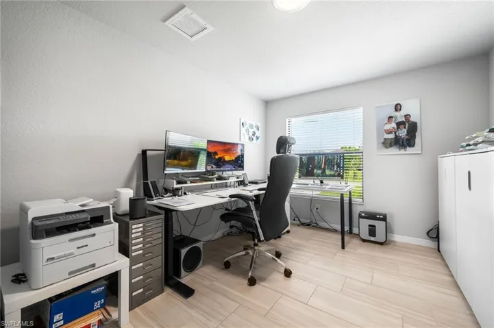 View of office area