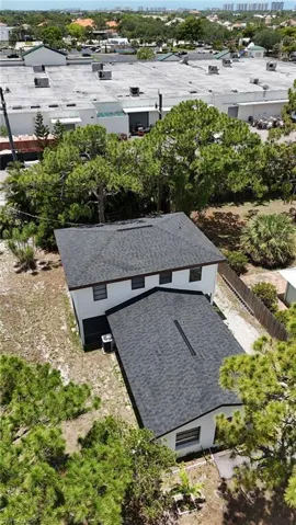 Aerial view of property and surrounding area