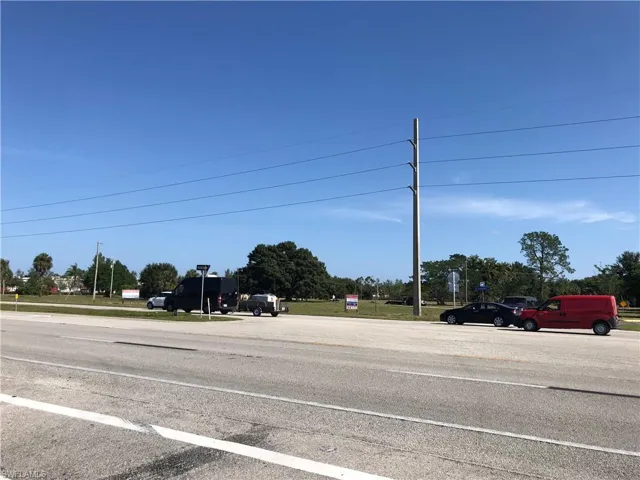 MEDIAN CUT ON SOUTHERN CORNER OF SUBJECT PROPERTY