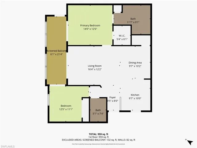 View of floor plan / room layout
