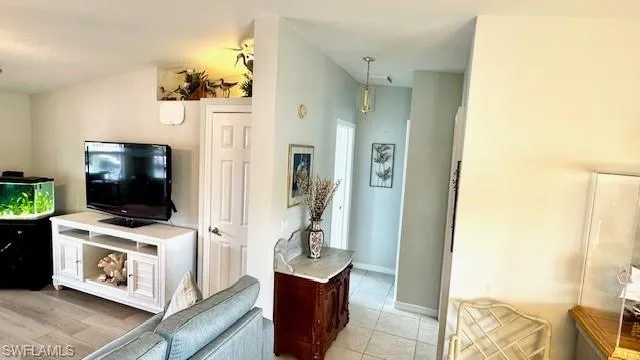 View of living room