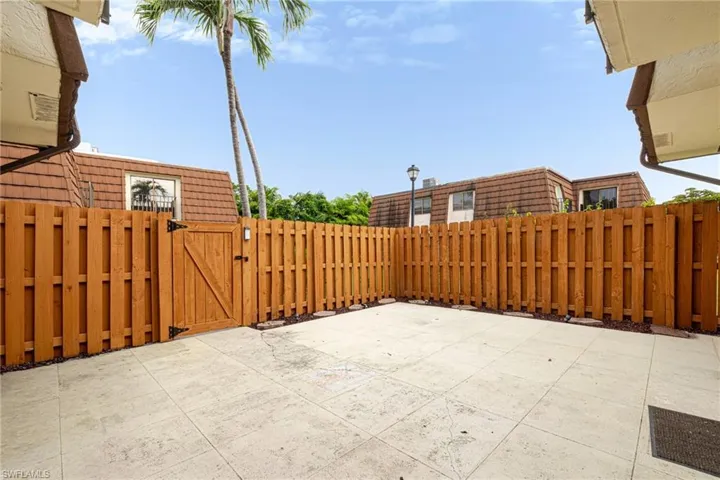 Patio terrace