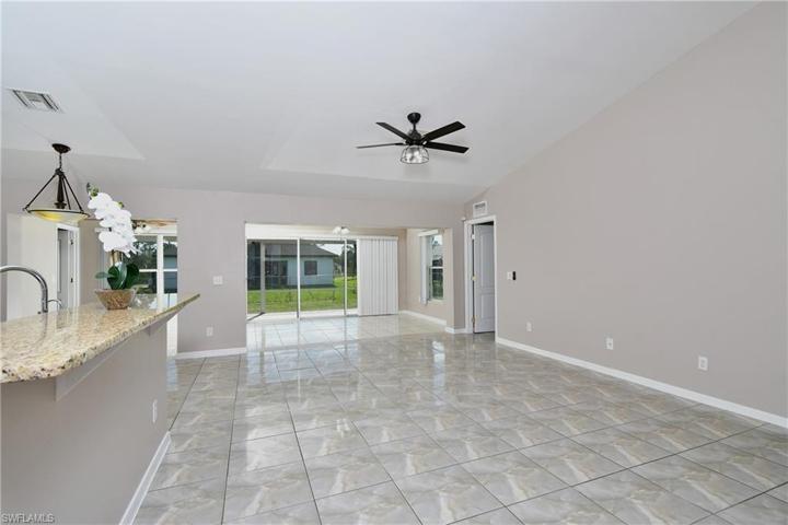 open floor plan