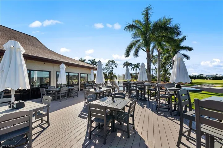 New 19th Hole Dining Deck