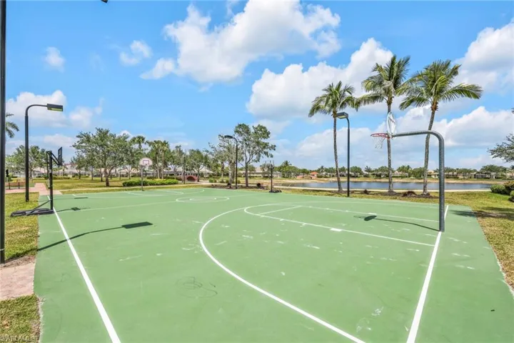 community basketball court