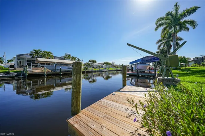 New wood dock 2023