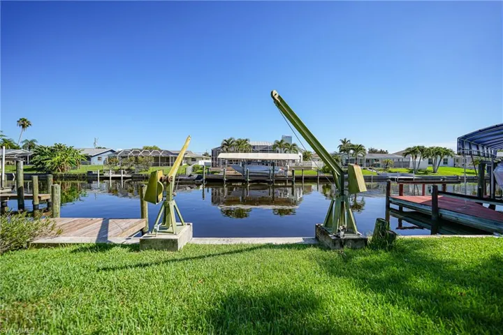 Dock, featuring Davits