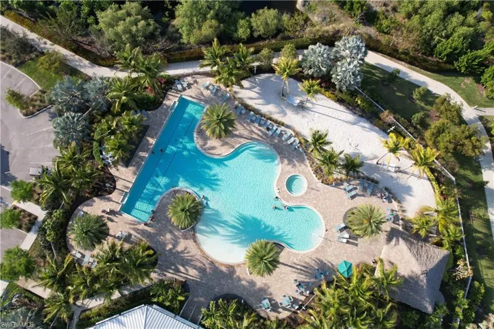 resort style pool