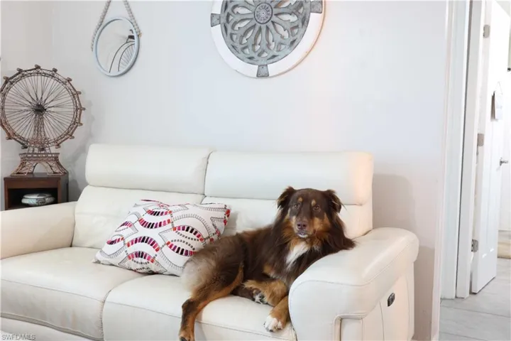 View of living room