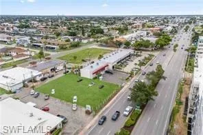 Aerial overview of property's location