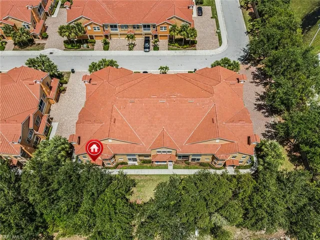 View from above of property