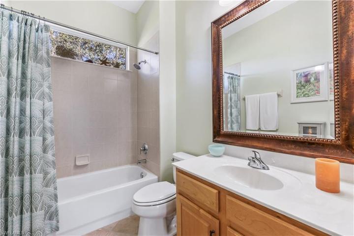 Guest Bathroom #1 in rear of home