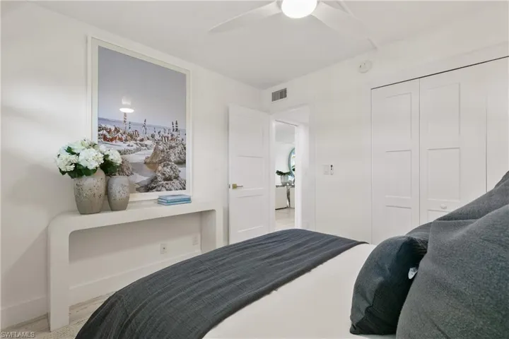 Guest bedroom is no longer furnished as shown