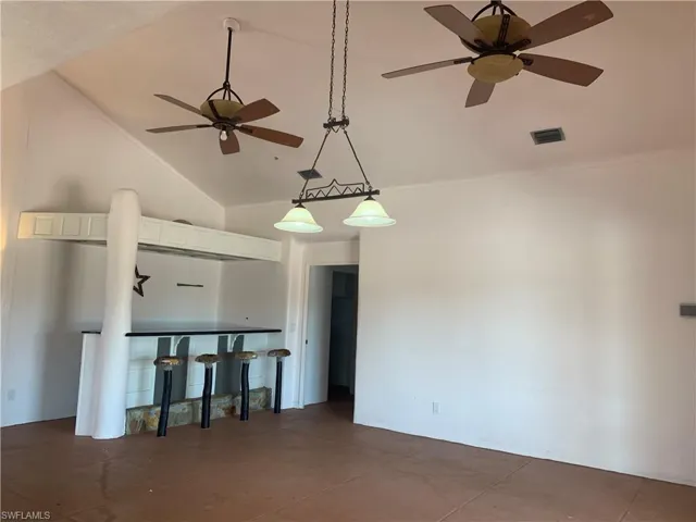 Bar with space for pool table