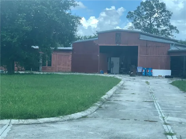 View of outdoor structure