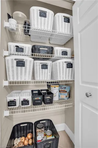 View of pantry