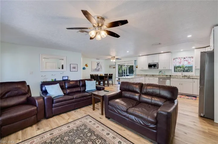 Large open concept living area