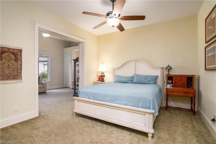 Guest bedroom #2 with king size bed