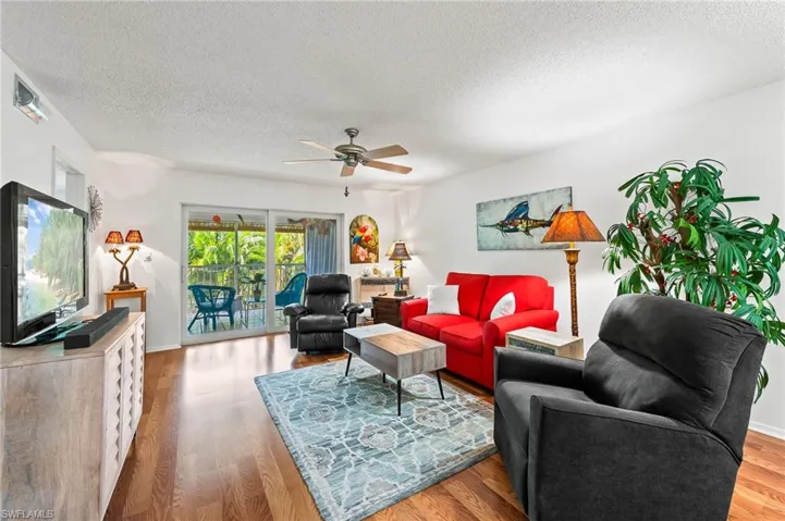 Living room with new Hurricane rated sliders