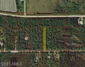 Map / location with property boundaries highlighted