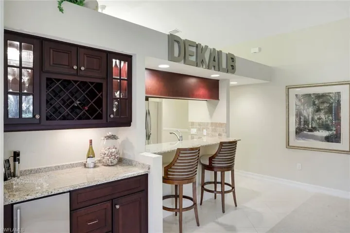 GREAT ROOM- WINE/FRIDG