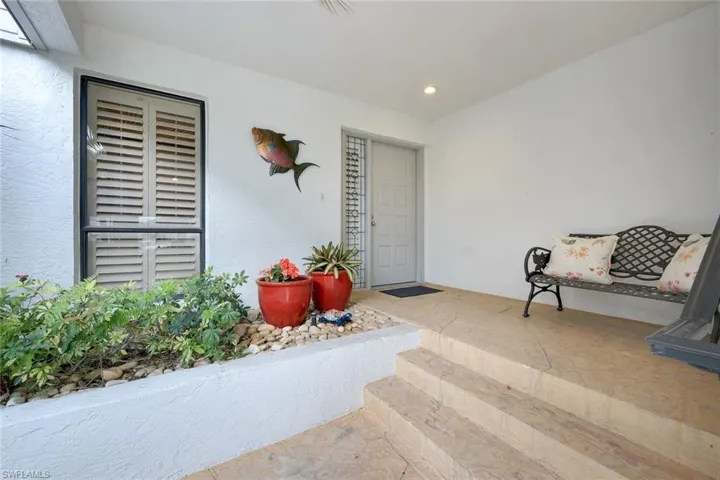 FRONT COVERED ENTRY PORCH