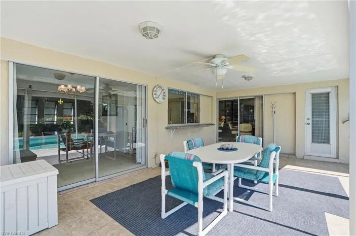 Sizable Lanai Area for entertaining.