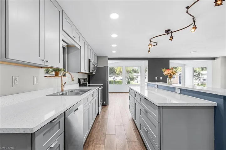 Oversized kitchen