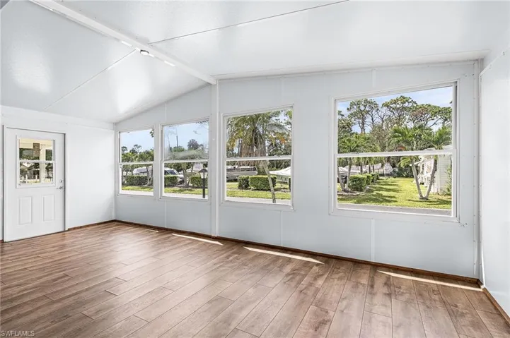 Front of home, maybe dining area