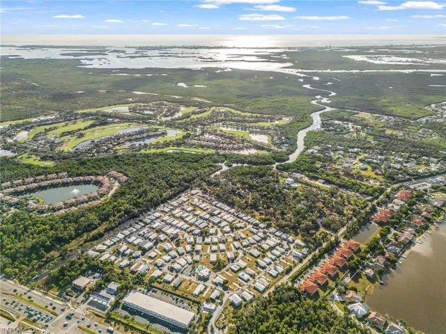 Gulf access community with boat storage available