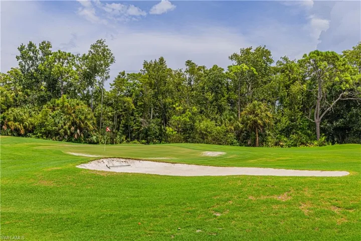 Surrounding community with a lawn